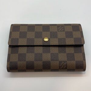 Louis Vuitton Damier Ebene Porte Tresor